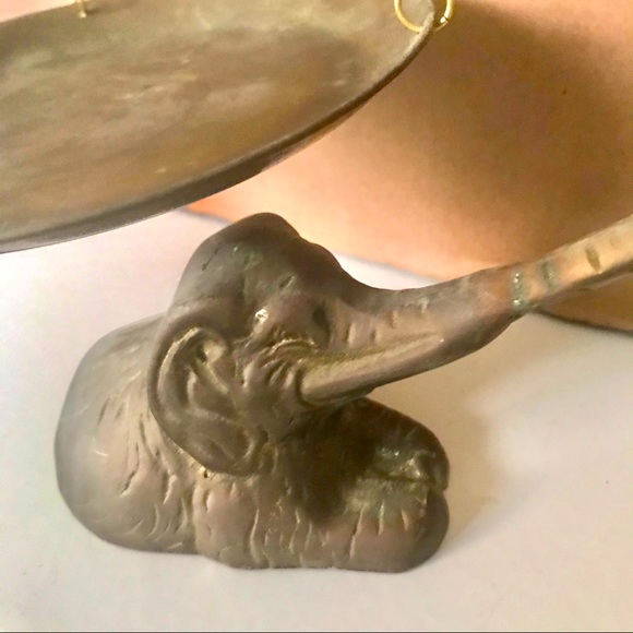Brass Metal Elephant Decor - Picture 5 of 7